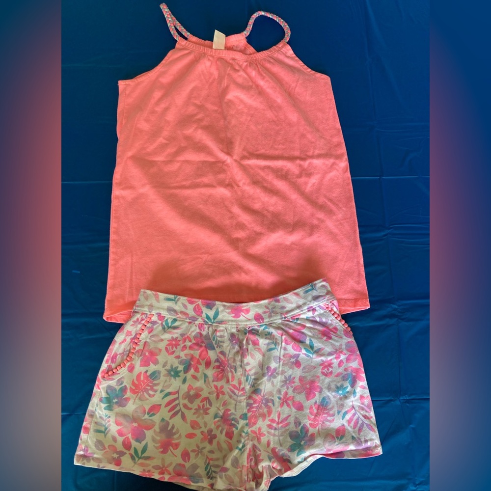 Tank top with matching shorts